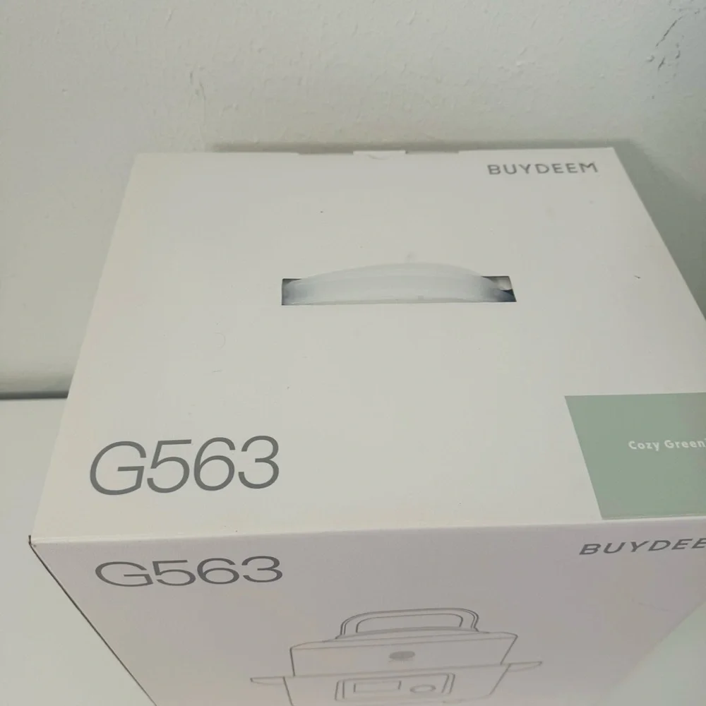 Buydeem G563-G501 Stainless Steel Electric Food Steamer in Mint Green Box NWOT